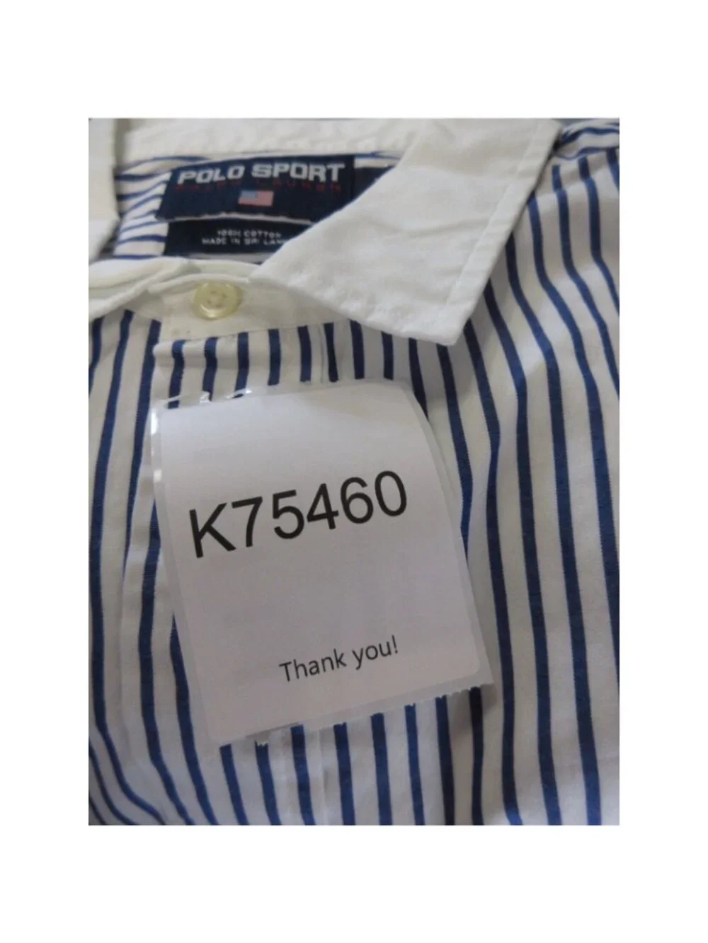 VINTAGE Polo Ralph Lauren Sport Shirt XXL Popover Striped Preppy 90s *